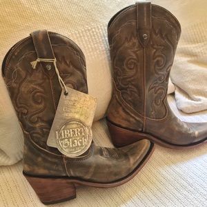 Liberty Black Classic Cowboy Boots